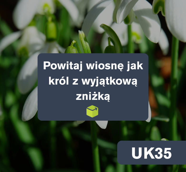 Powitaj wiosnę jak król z wyjątkową zniżką 🌼